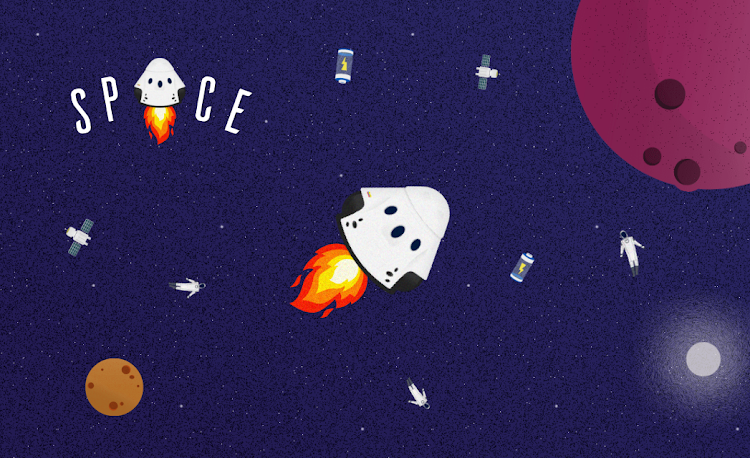 #4. Space: Rescue the astronauts! (Android) By: Flozom