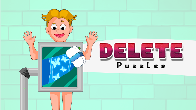 #5. Delete Puzzles - Erase 1 Part (Android) By: AppTech Studios