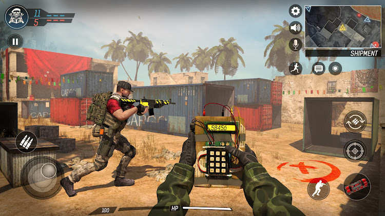 #10. Gun Game: Hero FPS Shooter (Android) By: War Stone