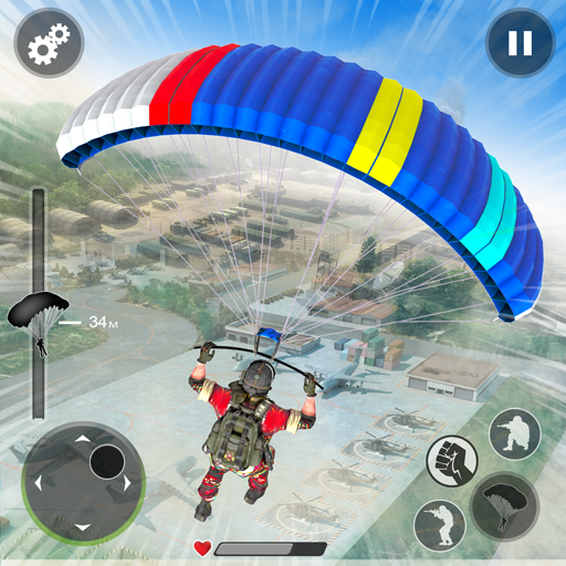 #5. Last Commando Gun Game Offline (Android) By: The Game Storm Studios Inc.