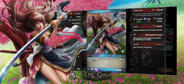 #2. Epic Cards Battle 3 (Android) By: momoStorm Entertainment