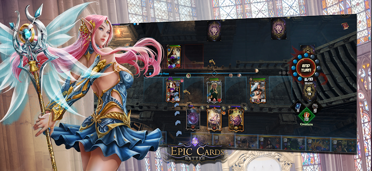 #4. Epic Cards Battle 3 (Android) By: momoStorm Entertainment