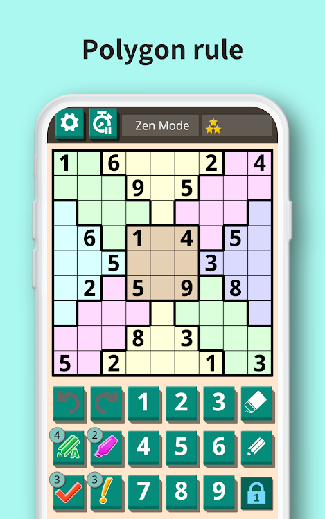 #5. Sudoku nonomino (Android) By: ambertabby