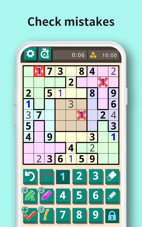 #7. Sudoku nonomino (Android) By: ambertabby