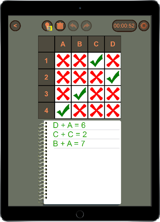 #9. Logic Equations (Android) By: tatogry