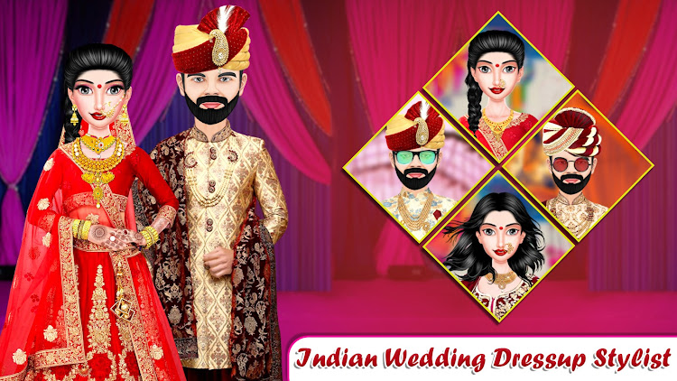 #8. Royal Indian Wedding - Beauty (Android) By: Wedding Games