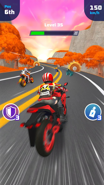 #2. Bike Games: Dirt Bike Racing (Android) By: Indie Games Global