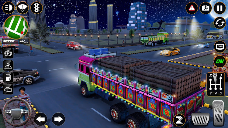 #5. Crazy Truck Games: Truck Sim (Android) By: Gaming Tag