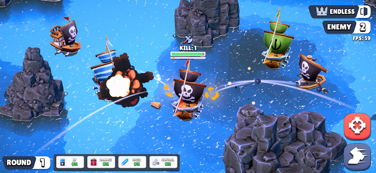 #4. Pirate.io Battle Royale (Android) By: OUTPLAY GAME STUDIO