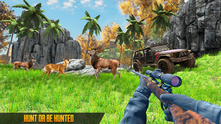 #5. Wild Hunt: Animal Hunting Game (Android) By: Action Simulation Games 2022