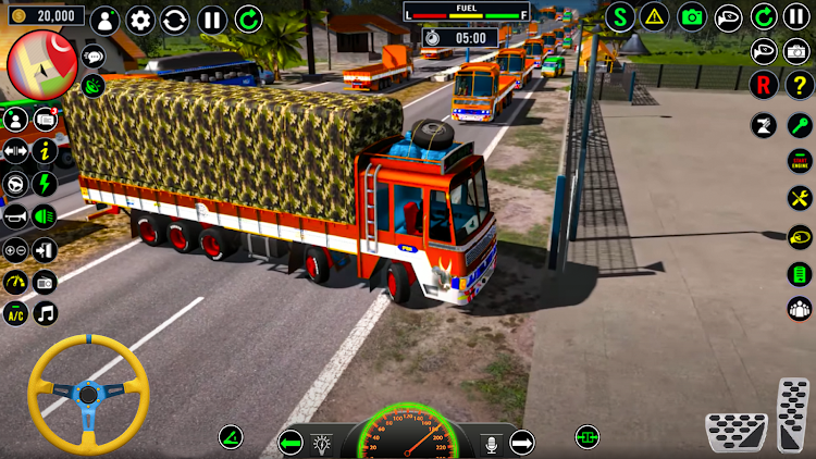 #3. Truck Simulator: Indian Truck (Android) By: Gamers Tribe