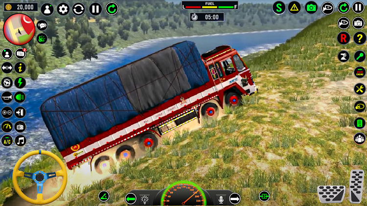 #4. Truck Simulator: Indian Truck (Android) By: Gamers Tribe