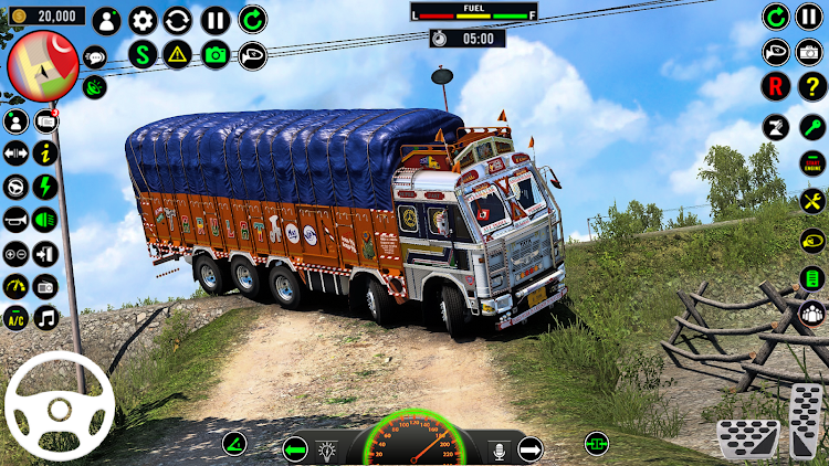 #5. Truck Simulator: Indian Truck (Android) By: Gamers Tribe