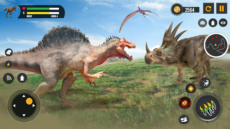 #4. Real Spinosaurus Simulator 3D (Android) By: BMH Sol