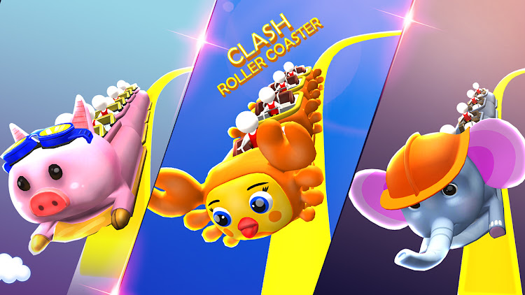 #4. Clash Roller Coaster (Android) By: Gamezeniq Technologies