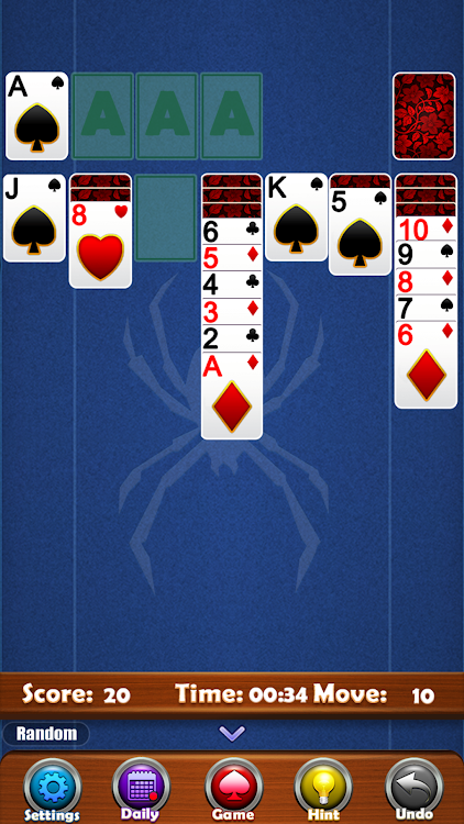 #9. Solitaire - Spider Card Games (Android) By: H.T Game