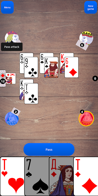 #2. Durak - Card Game (Android) By: Indiken93