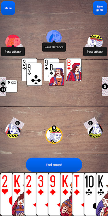 #3. Durak - Card Game (Android) By: Indiken93