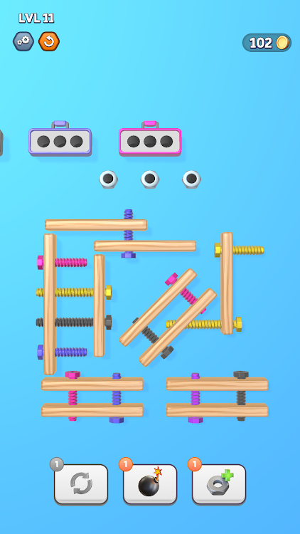 #4. Tangled Screws (Android) By: Happy Bat