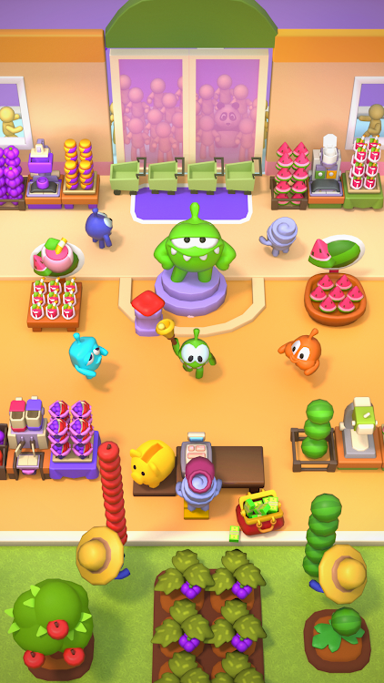 #4. Om Nom Fruit Mart (Android) By: TapEmpire