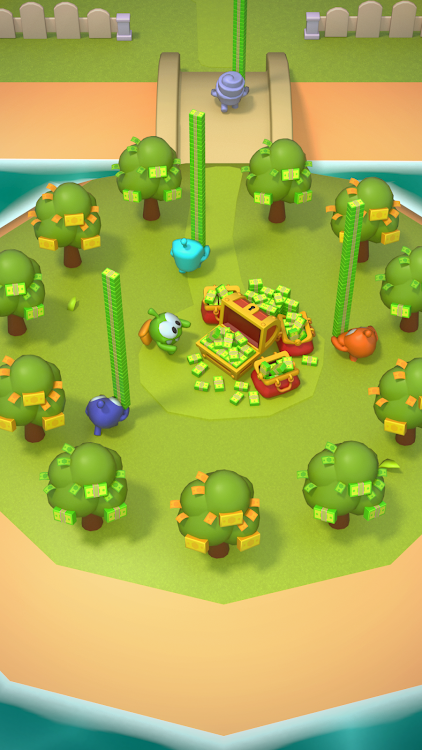 #7. Om Nom Fruit Mart (Android) By: TapEmpire