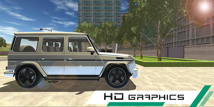 #9. G65 Drift Simulator: AMG (Android) By: Black Eye Studios