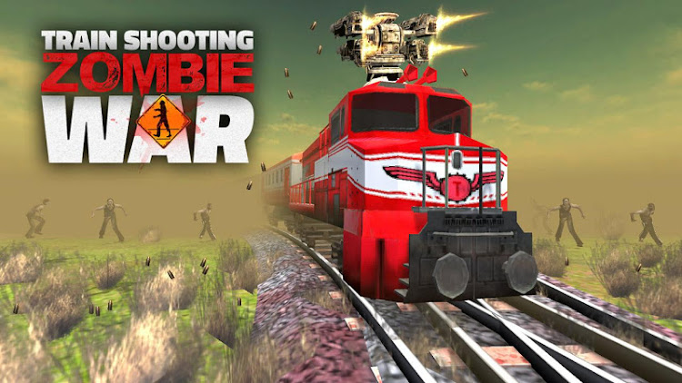 #5. Train shooting - Zombie War (Android) By: Gamezeniq Technologies