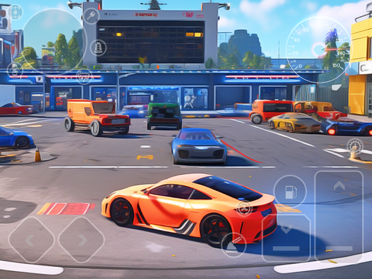 #6. Super Car Parking Game (Android) By: Trend Entertainment Games