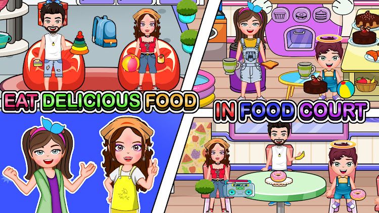 #2. My Family Town : Chef Cooking (Android) By: Kids Town Games Studio