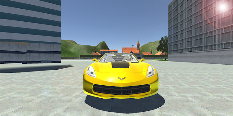 #2. C7 Drift Simulator Game (Android) By: Black Eye Studios