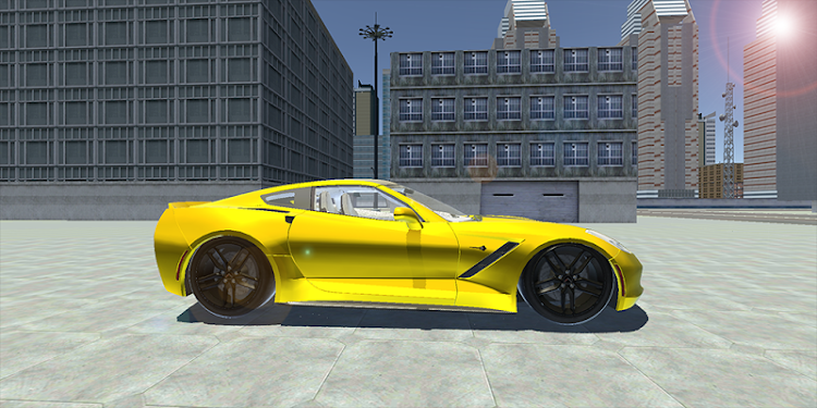 #7. C7 Drift Simulator Game (Android) By: Black Eye Studios