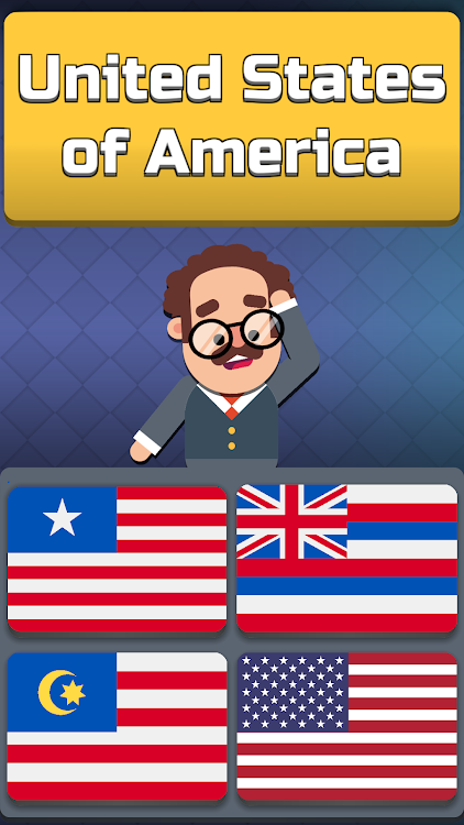 #6. Geography: Flags Quiz Game (Android) By: Fire Floor Studio