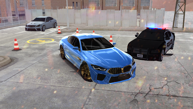 #3. Bmw Car Parking 3D Simulator (Android) By: Car Games Drift Simulator