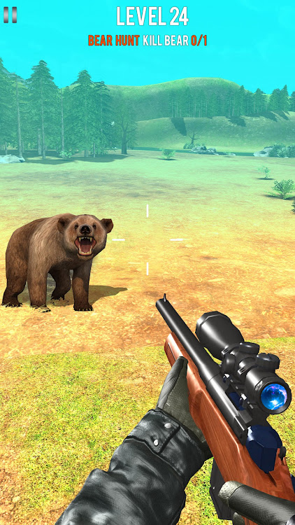 #2. Animal Hunter Shooting Games (Android) By: Rebel Actions