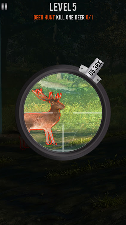 #3. Animal Hunter Shooting Games (Android) By: Rebel Actions