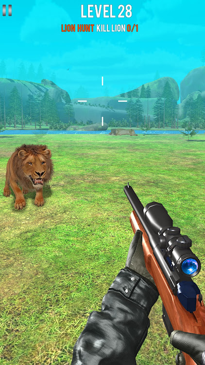 #4. Animal Hunter Shooting Games (Android) By: Rebel Actions