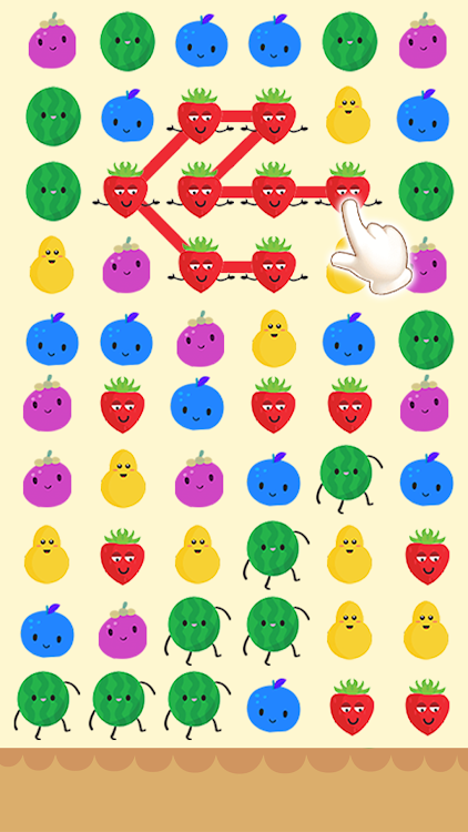 #3. Melon Fruit Merge Line Puzzle (Android) By: Hub Apps & Games Studio