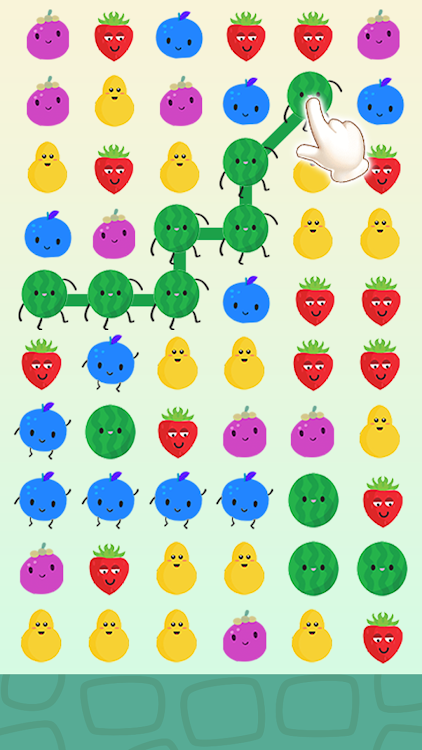 #7. Melon Fruit Merge Line Puzzle (Android) By: Hub Apps & Games Studio