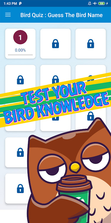 #2. guess the bird (Android) By: khicomro