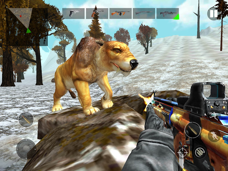 #10. Primal Hunter - Hunting Games (Android) By: Supercode Games