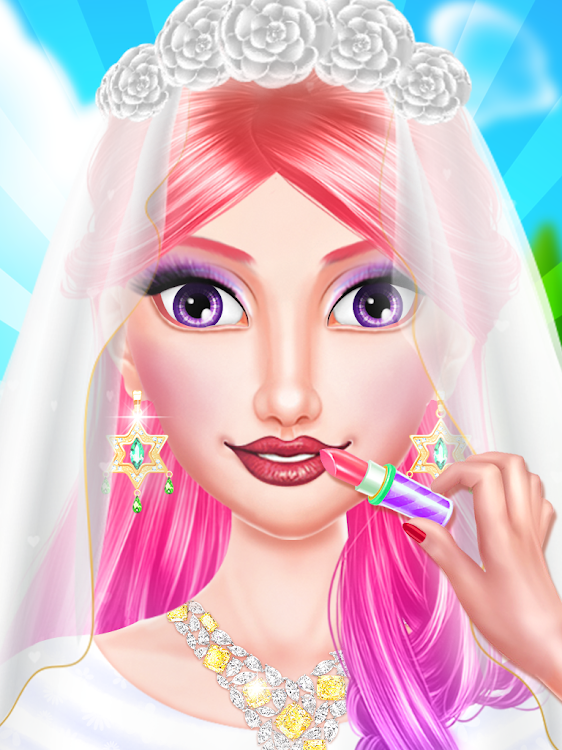 #3. Princess Wedding Makeup Girls (Android) By: Wedding Games