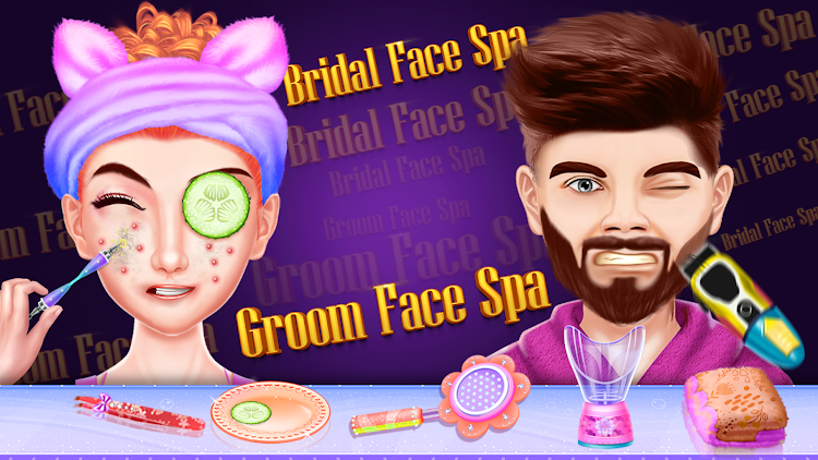 #6. Princess Wedding Makeup Girls (Android) By: Wedding Games