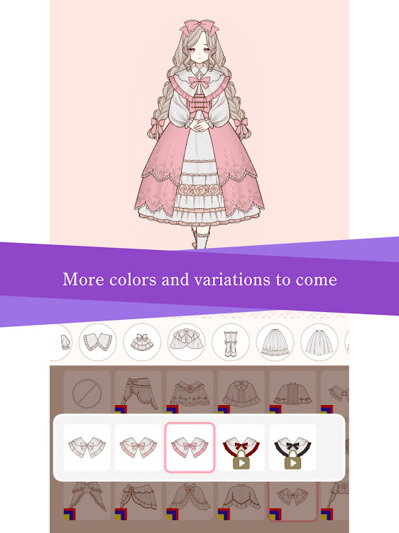 #10. Myriad dresses -Dress Create (Android) By: Inline planning Co., Ltd.