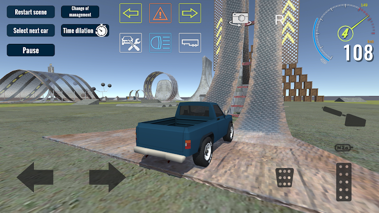 #5. Car Crash Test Simulator 3D (Android) By: Matt-Games