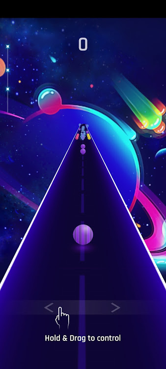 #5. Alan Walker Darkside Rush Ball (Android) By: KALKAN