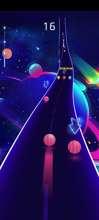 #7. Alan Walker Darkside Rush Ball (Android) By: KALKAN