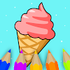 ice Cream Coloring icon