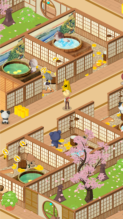 #3. Kawaii Hot Spring: Idle Tycoon (Android) By: Imba Global