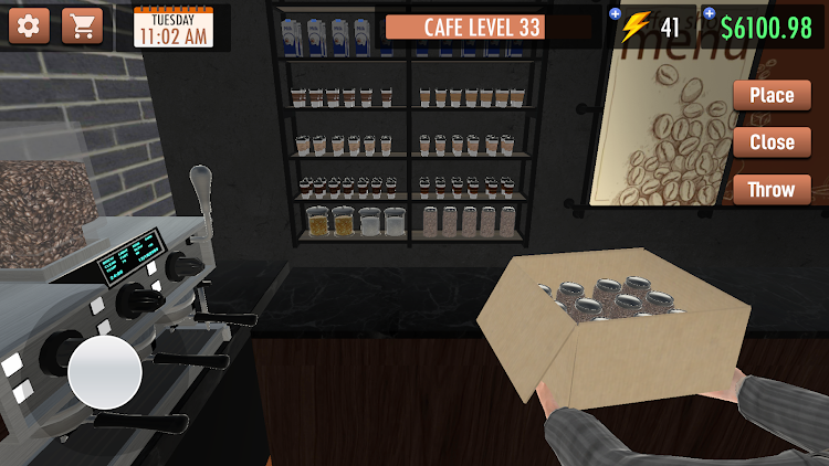 #7. Coffee Shop Simulator Game 3D (Android) By: BloomBig Games