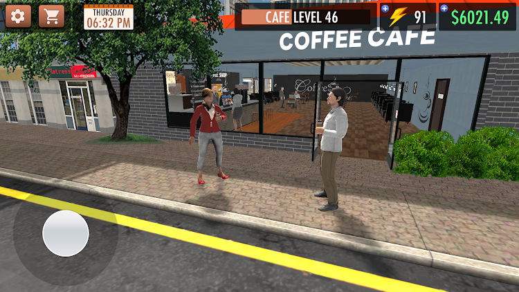 #8. Coffee Shop Simulator Game 3D (Android) By: BloomBig Games